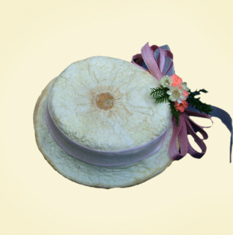 Cappellino in buccia di bergamotto