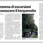 articoli giornali bergArte gazzetta del sud del 13/04/2016