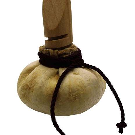 Tabacchiera  in buccia di bergamotto ad ampollina .