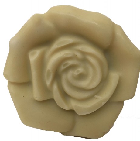 Sapone naturale artigianale con olio di oliva e Bergamotto modello Rosa Grammi 100